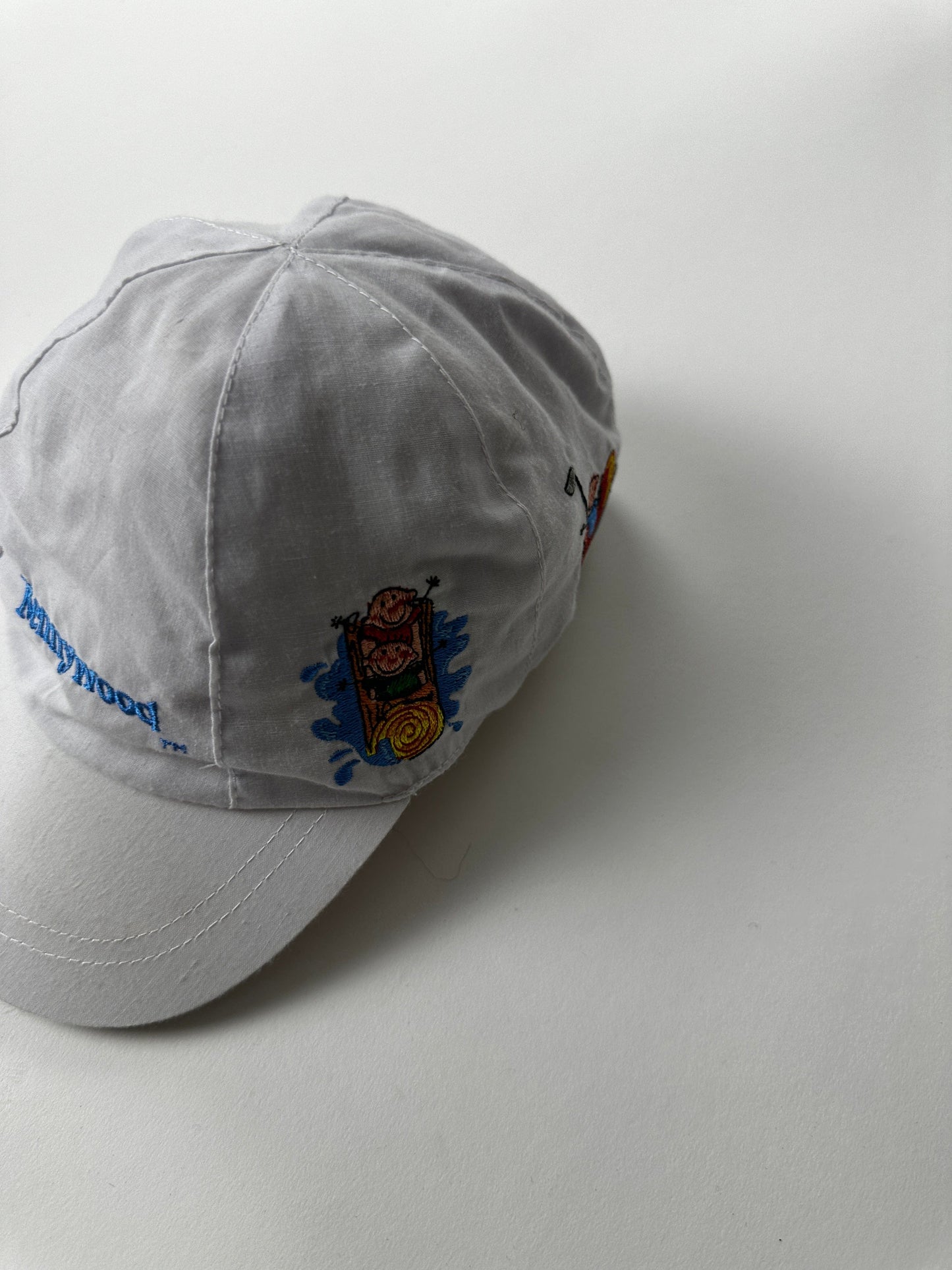 Vintage Kennywood Hat Cap Youth Grey 90s