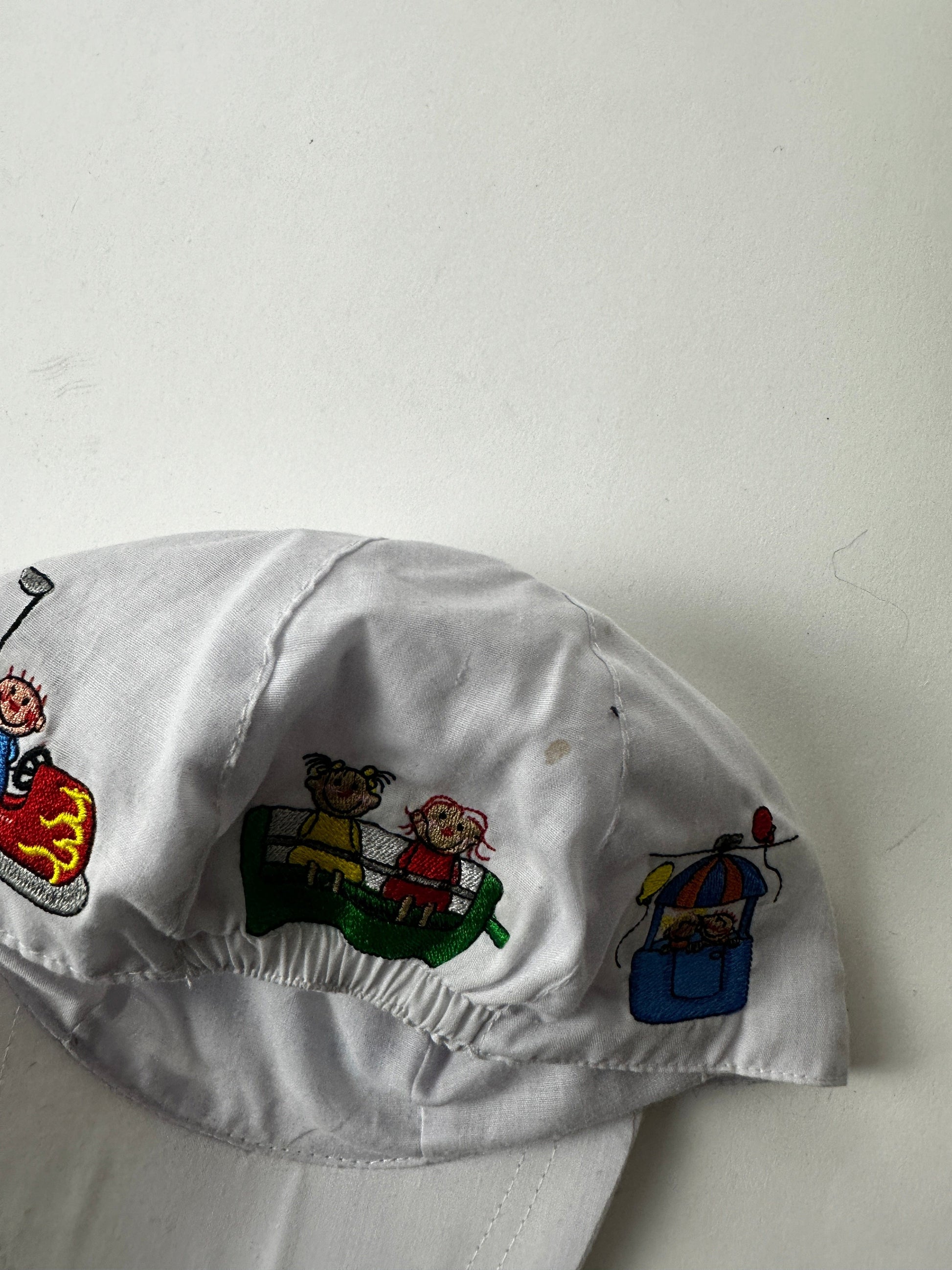 Vintage Kennywood Hat Cap Youth Grey 90s