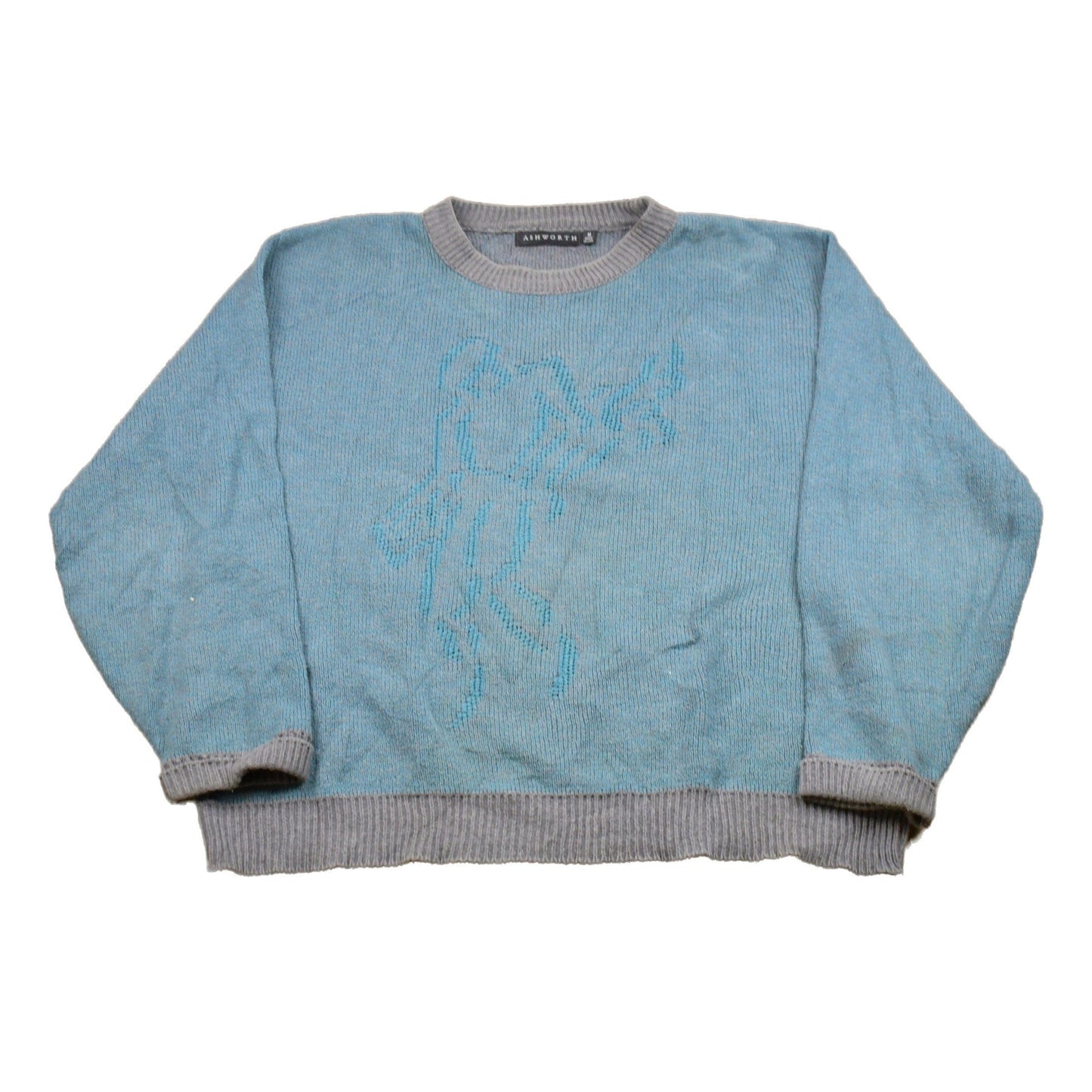 Vintage Knitted Ashworth Sweater Men's XL from propervintagecanada