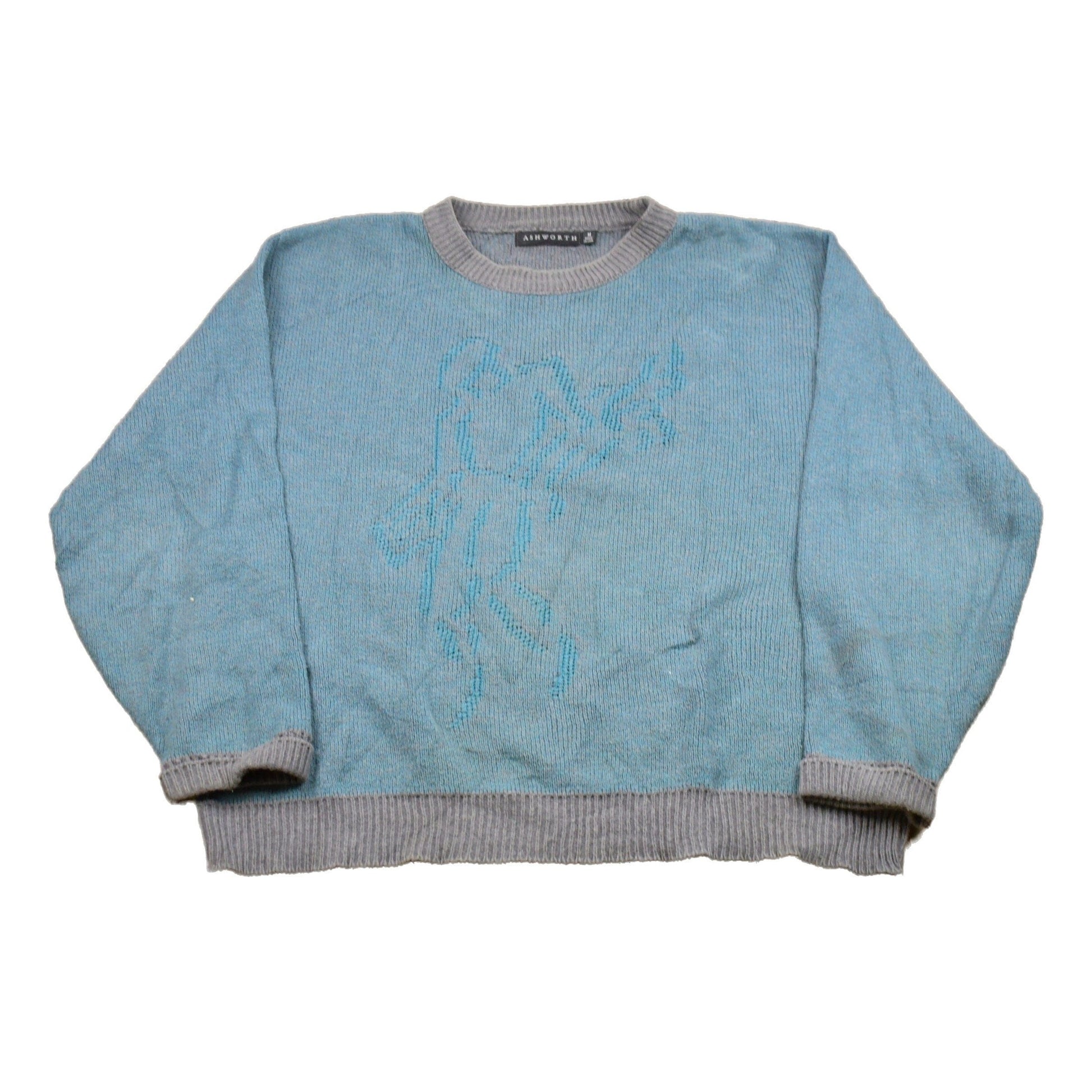 Vintage Knitted Ashworth Sweater Men's XL from propervintagecanada
