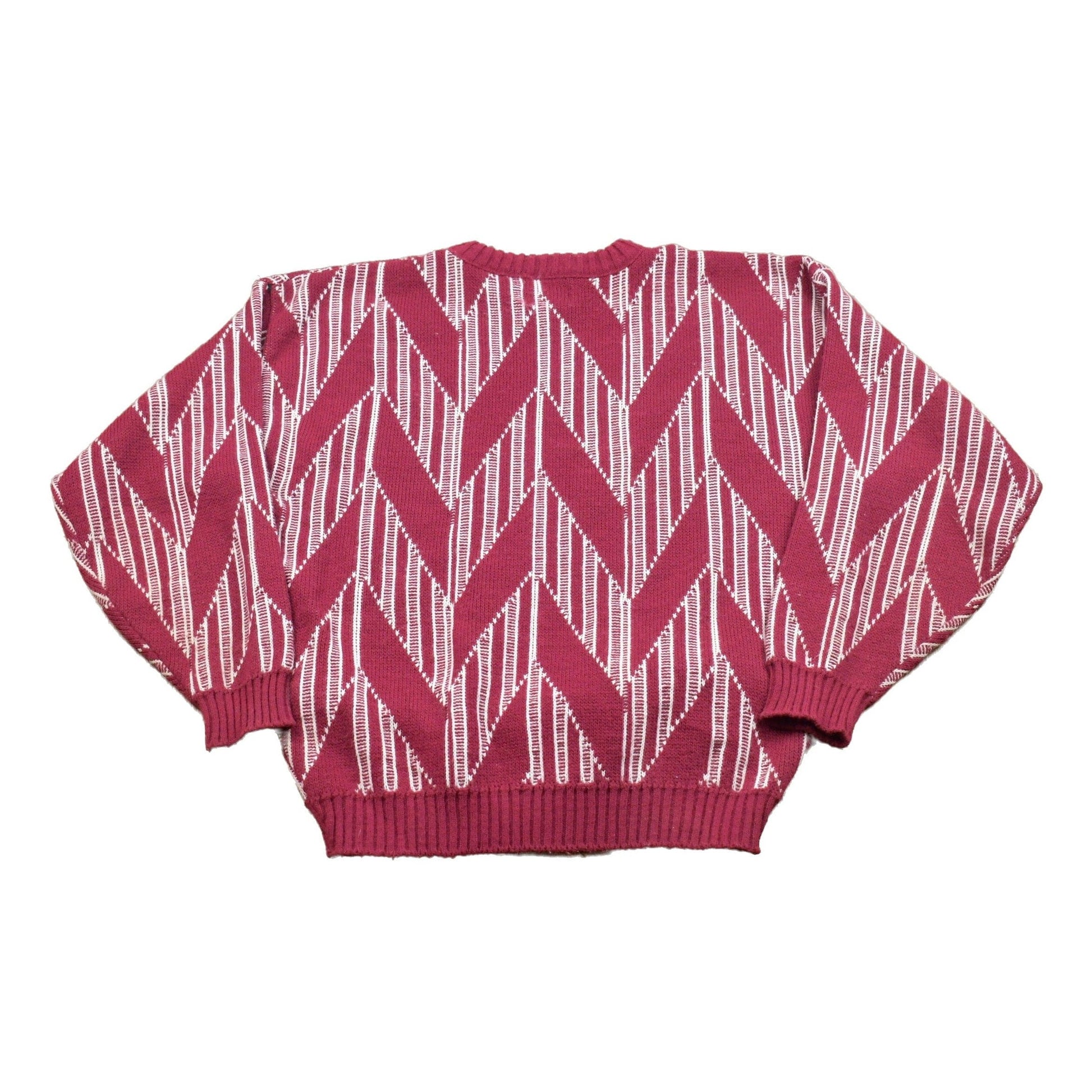 Vintage Knitted Aspetuck Trading Co Sweater Men's Large from propervintagecanada