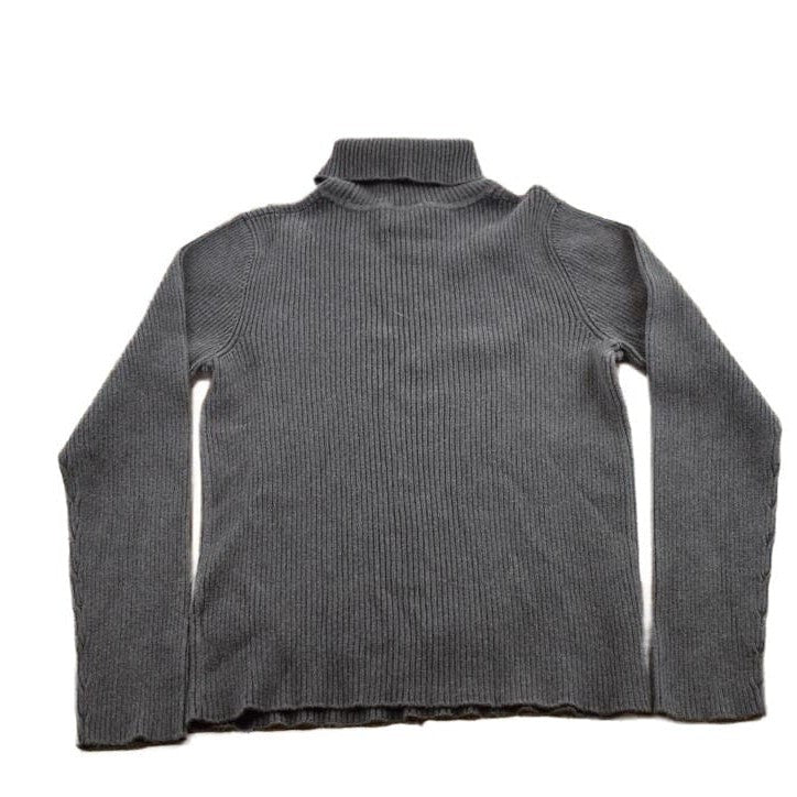 Vintage Knitted Polo Ralph Lauren Turtle Neck Sweater Women's M from propervintagecanada
