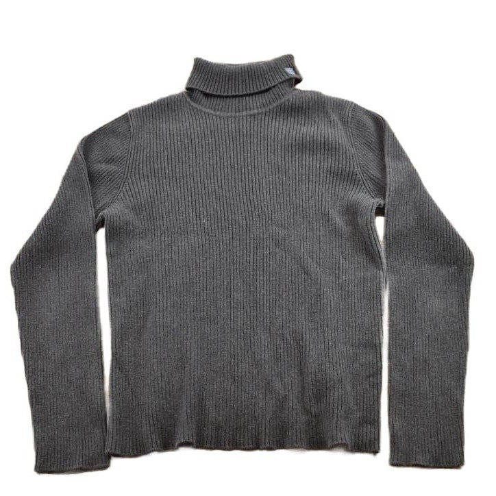 Vintage Knitted Polo Ralph Lauren Turtle Neck Sweater Women's M from propervintagecanada