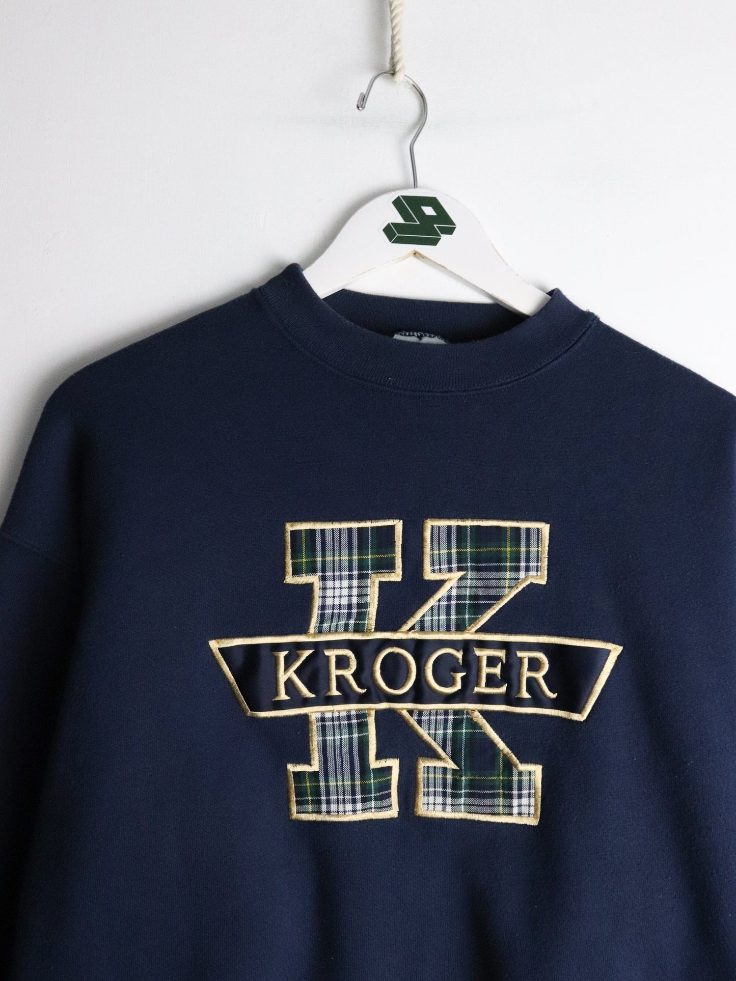 Vintage Kroger Sweatshirt Mens XL Blue from propervintagecanada