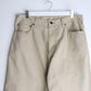 Vintage L.L. Bean Pants Mens 34 x 30 Beige Denim Jeans from propervintagecanada