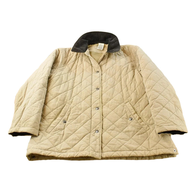 Vintage L.L. Bean Quilt Barn Chore Coat Women's M from propervintagecanada