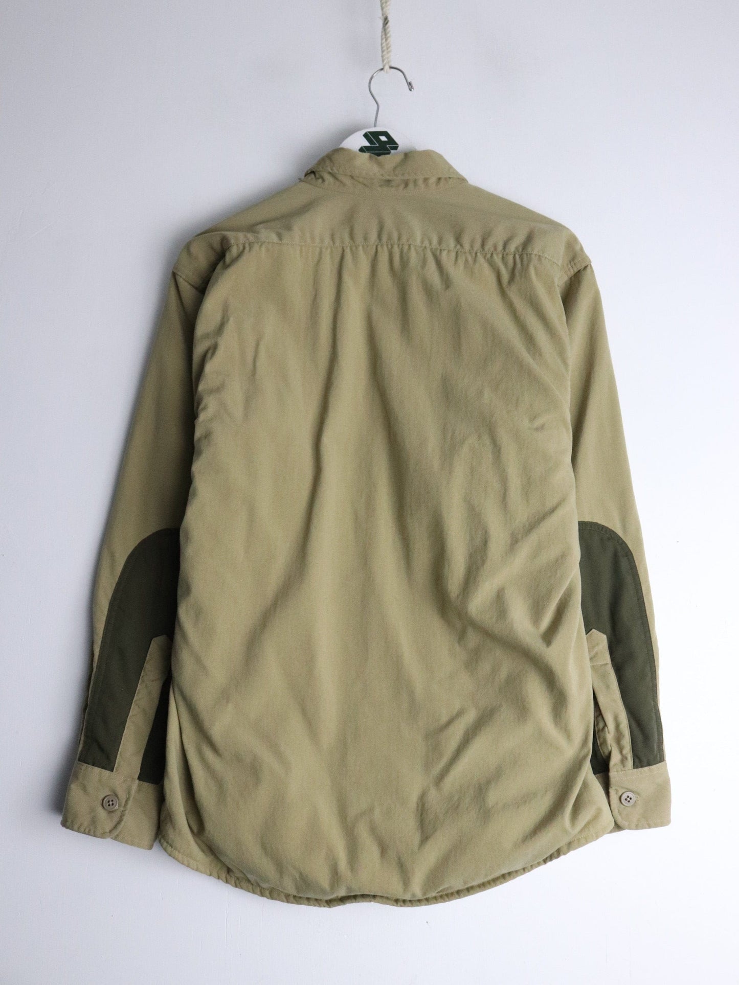 Vintage L.L. Bean Shirt Mens Medium Beige Lined from propervintagecanada
