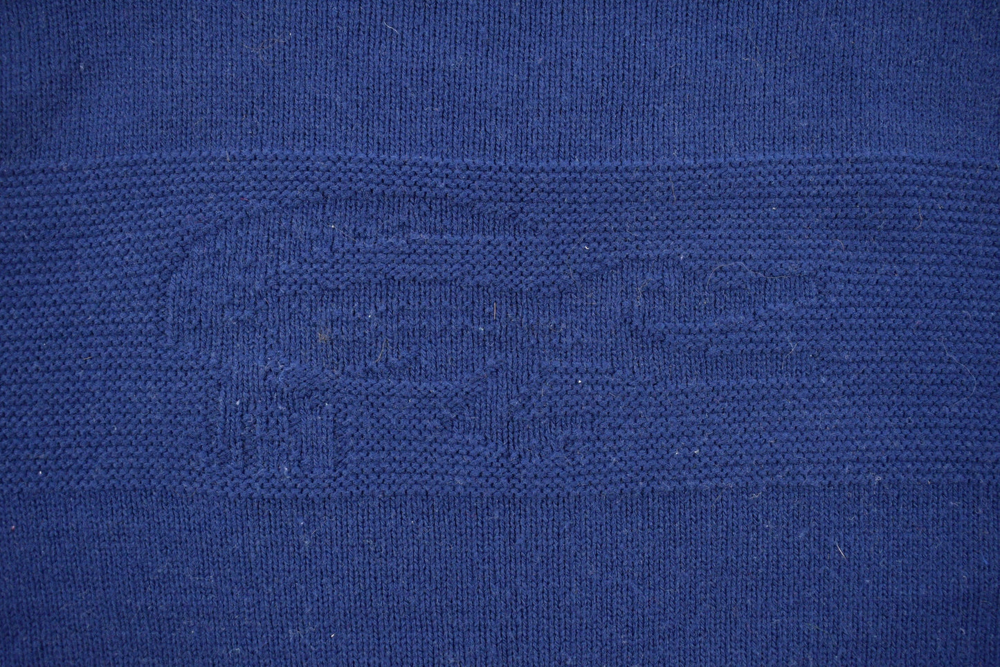 Vintage Lacoste Embossed Logo Knitted Sweater Women's XS from propervintagecanada