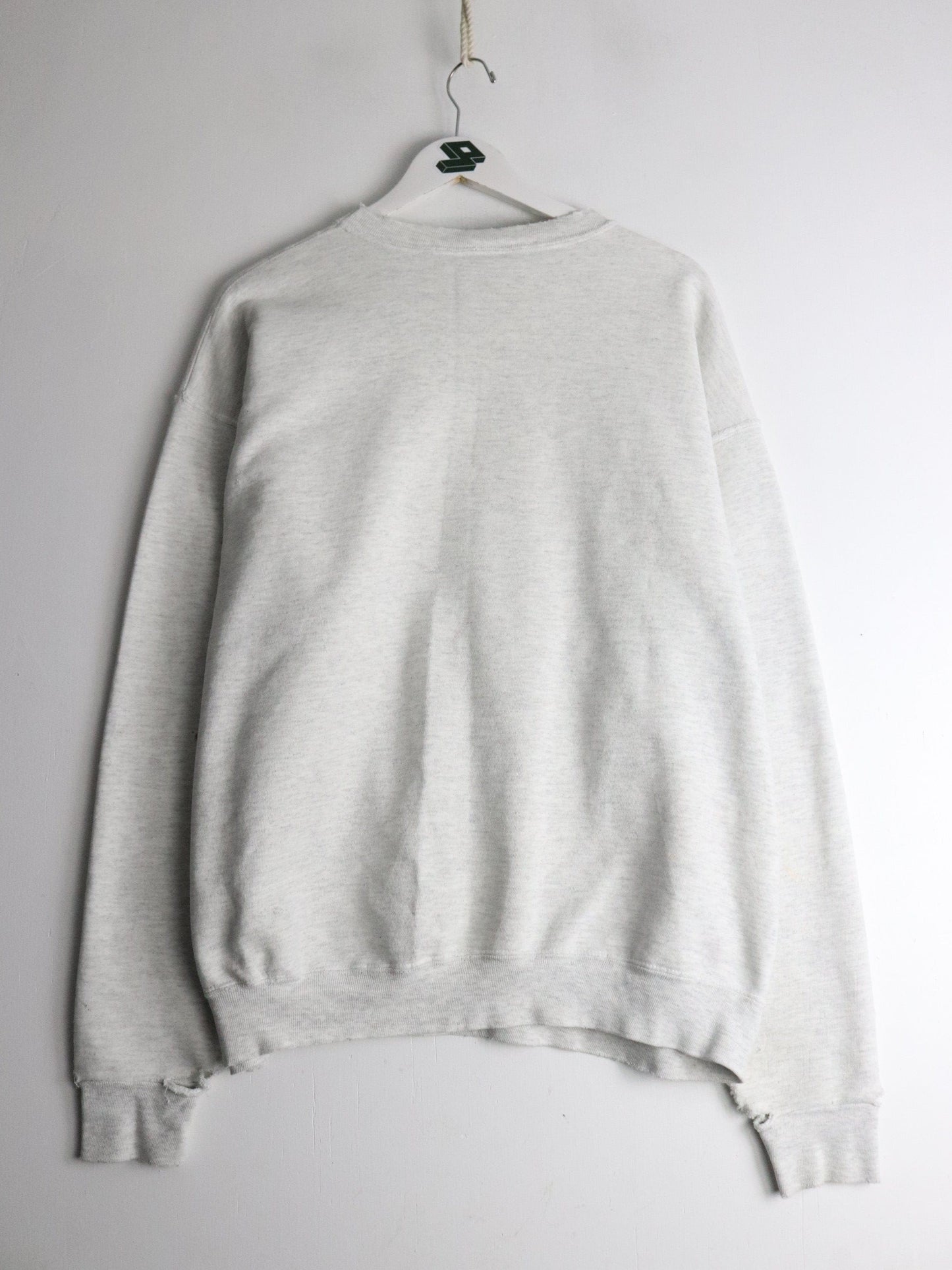 Vintage Lacoste Sweatshirt Mens XL Grey Thrashed from propervintagecanada