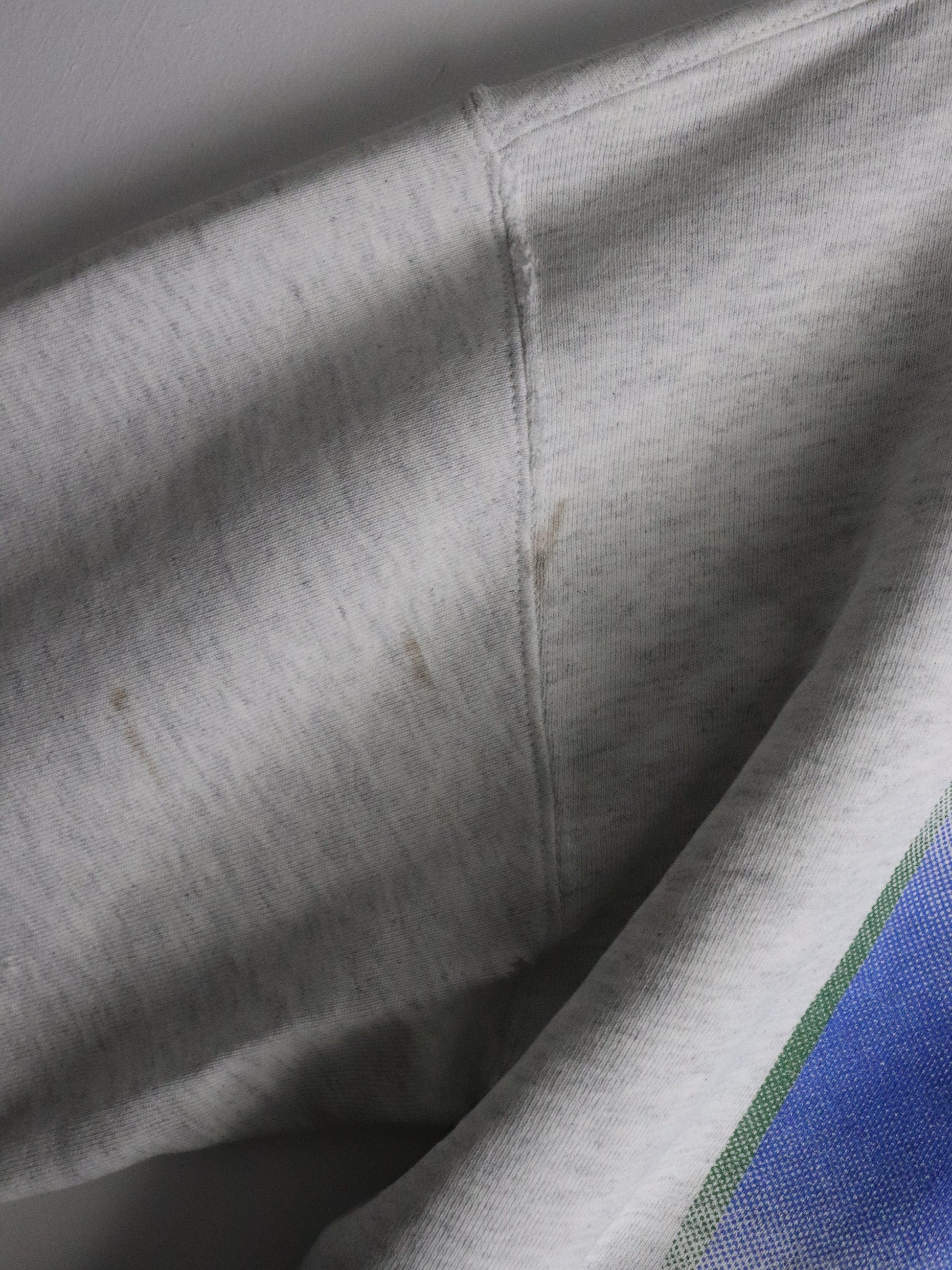 Vintage Lacoste Sweatshirt Mens XL Grey Thrashed from propervintagecanada