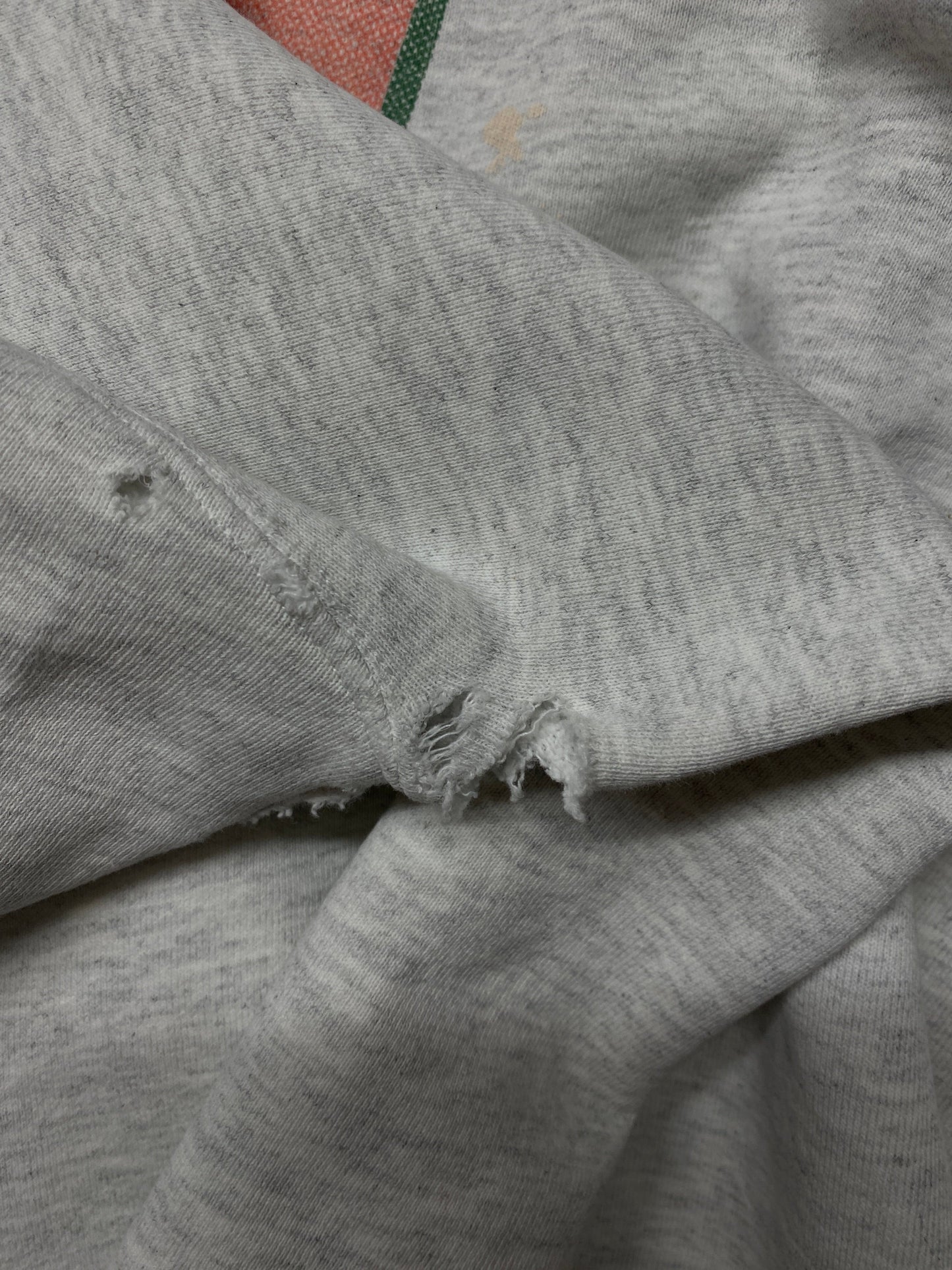 Vintage Lacoste Sweatshirt Mens XL Grey Thrashed from propervintagecanada