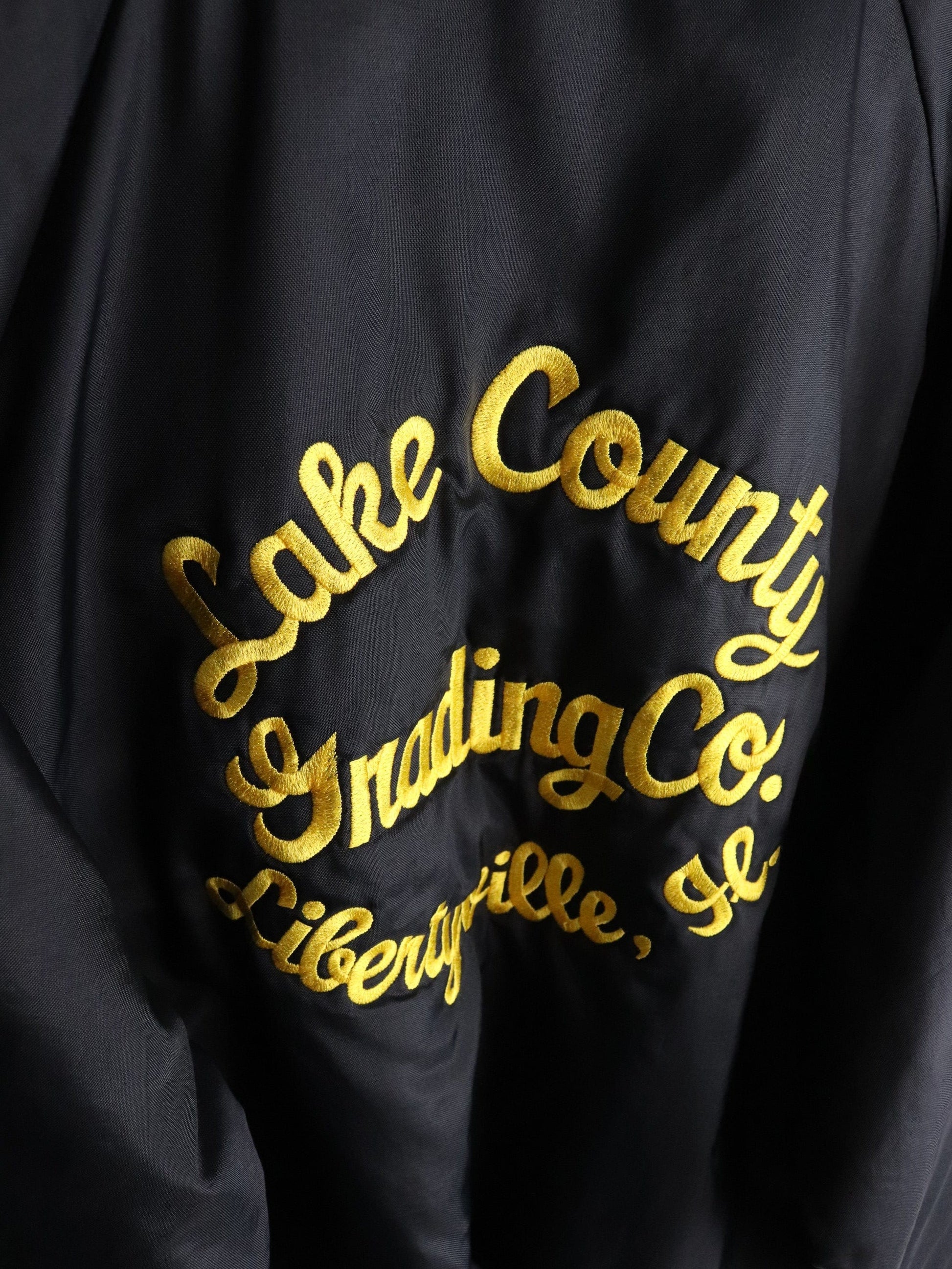 Vintage Lake County Trading Co Jacket Mens XL Black from propervintagecanada