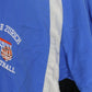Vintage Lake Zurich Basketball Jacket Mens Large Blue School Windbreaker