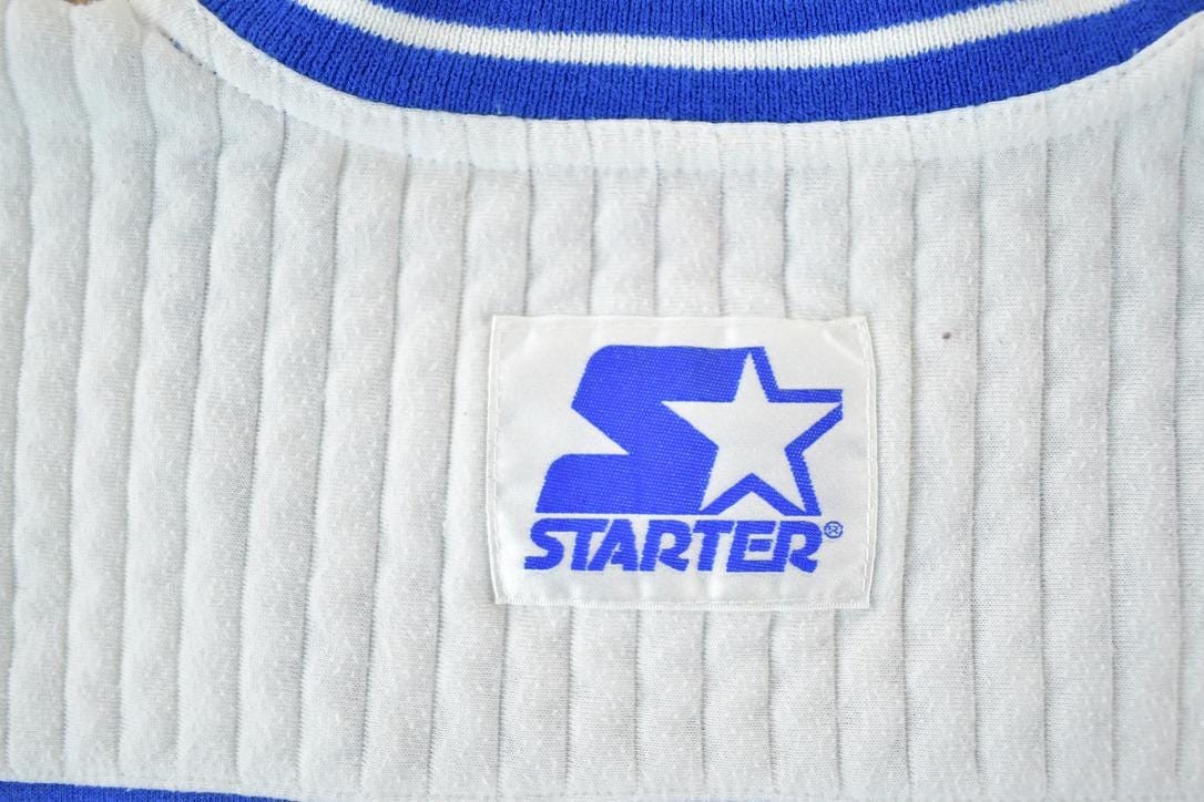 Vintage Late 80s Early 90s Starter Toronto Maple Leafs NHL Hockey Embroidered Crewneck Sweatshirt Men's Large from propervintagecanada