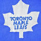 Vintage Late 80s Early 90s Starter Toronto Maple Leafs NHL Hockey Embroidered Crewneck Sweatshirt Men's Large from propervintagecanada