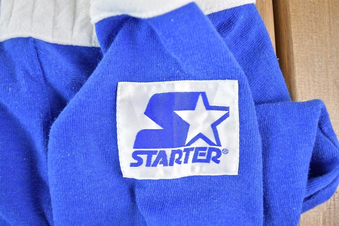 Vintage Late 80s Early 90s Starter Toronto Maple Leafs NHL Hockey Embroidered Crewneck Sweatshirt Men's Large from propervintagecanada