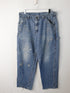 Vintage Lee Denim Jeans Mens 34 x 31 Blue Carpenter