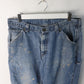 Vintage Lee Denim Jeans Mens 34 x 31 Blue Carpenter