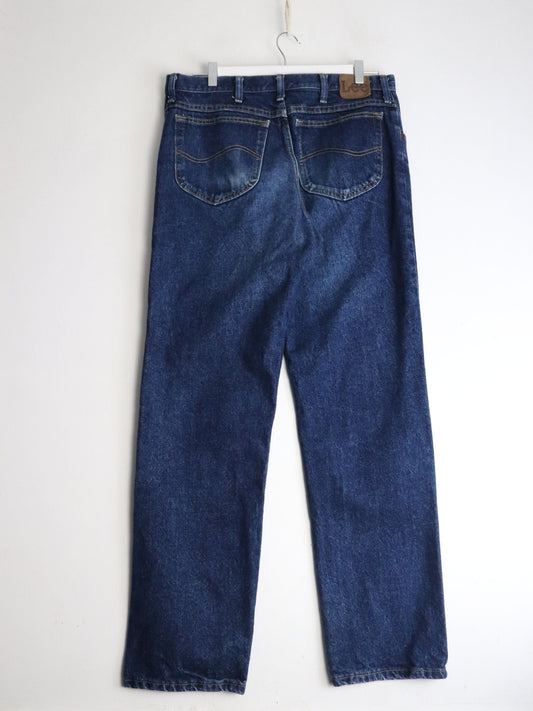 Vintage Lee Denim Jeans Mens 36 x 32 Blue from propervintagecanada