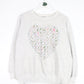 Vintage Lee Sweatshirt Womens Medium Grey Heart 3D from propervintagecanada