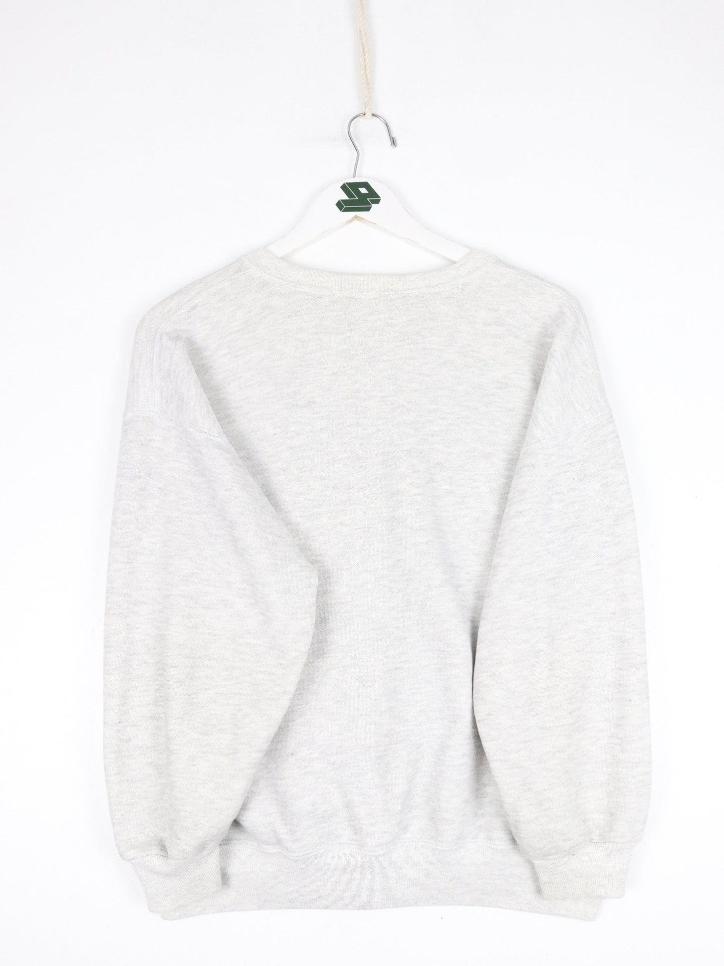 Vintage Lee Sweatshirt Womens Medium Grey Heart 3D from propervintagecanada