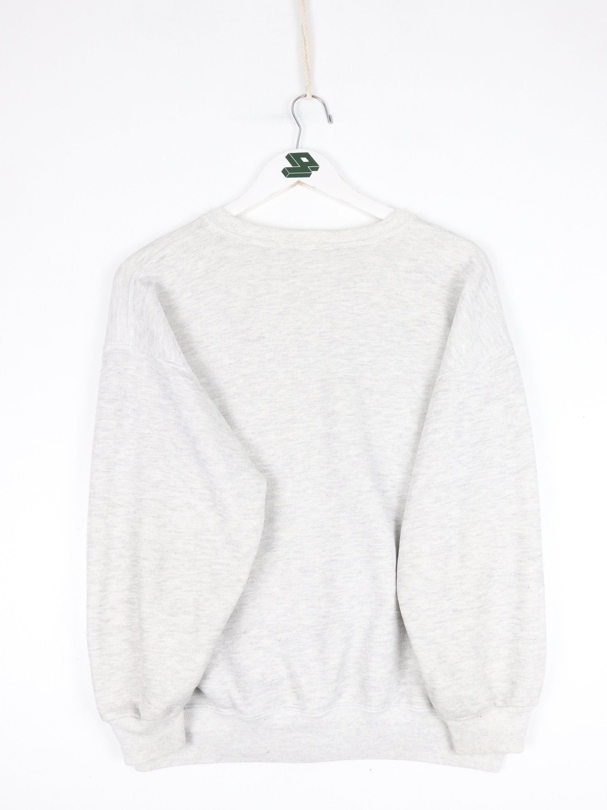 Vintage Lee Sweatshirt Womens Medium Grey Heart 3D from propervintagecanada