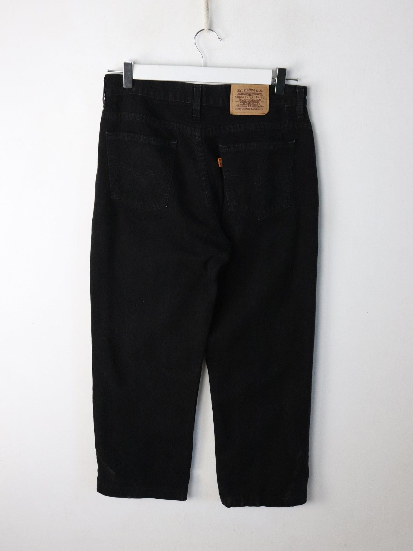 Vintage Levi's Denim Jeans Mens 30 x 26 Black