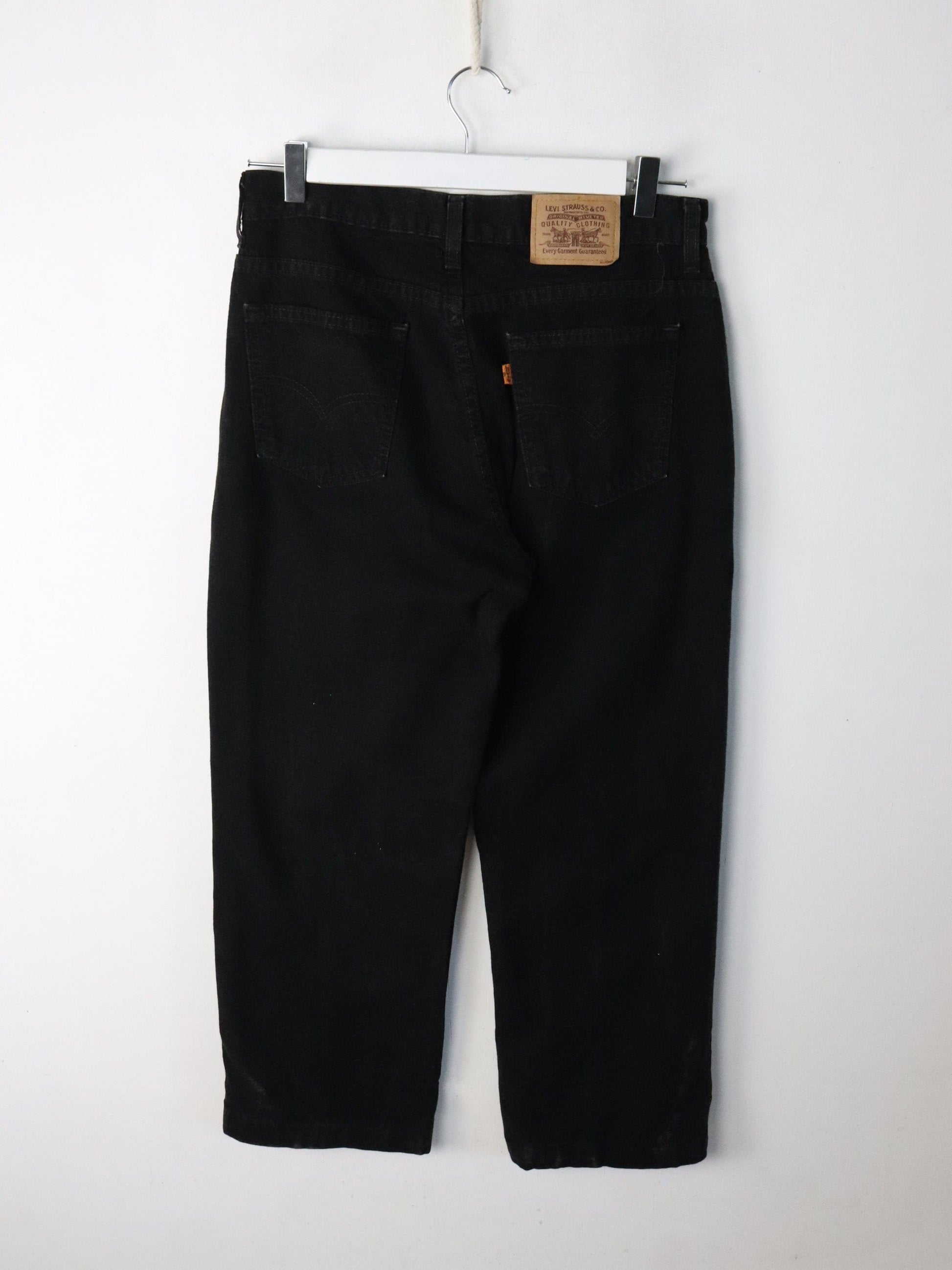 Vintage Levi's Denim Jeans Mens 30 x 26 Black