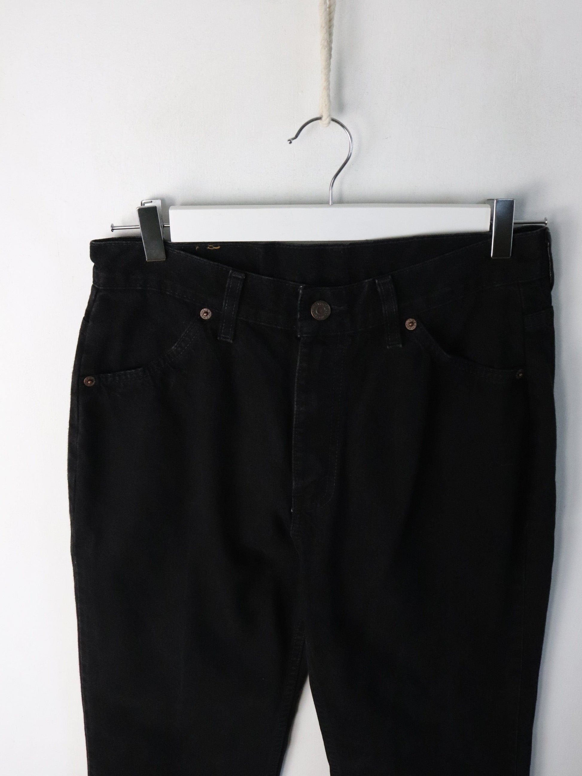Vintage Levi's Denim Jeans Mens 30 x 26 Black