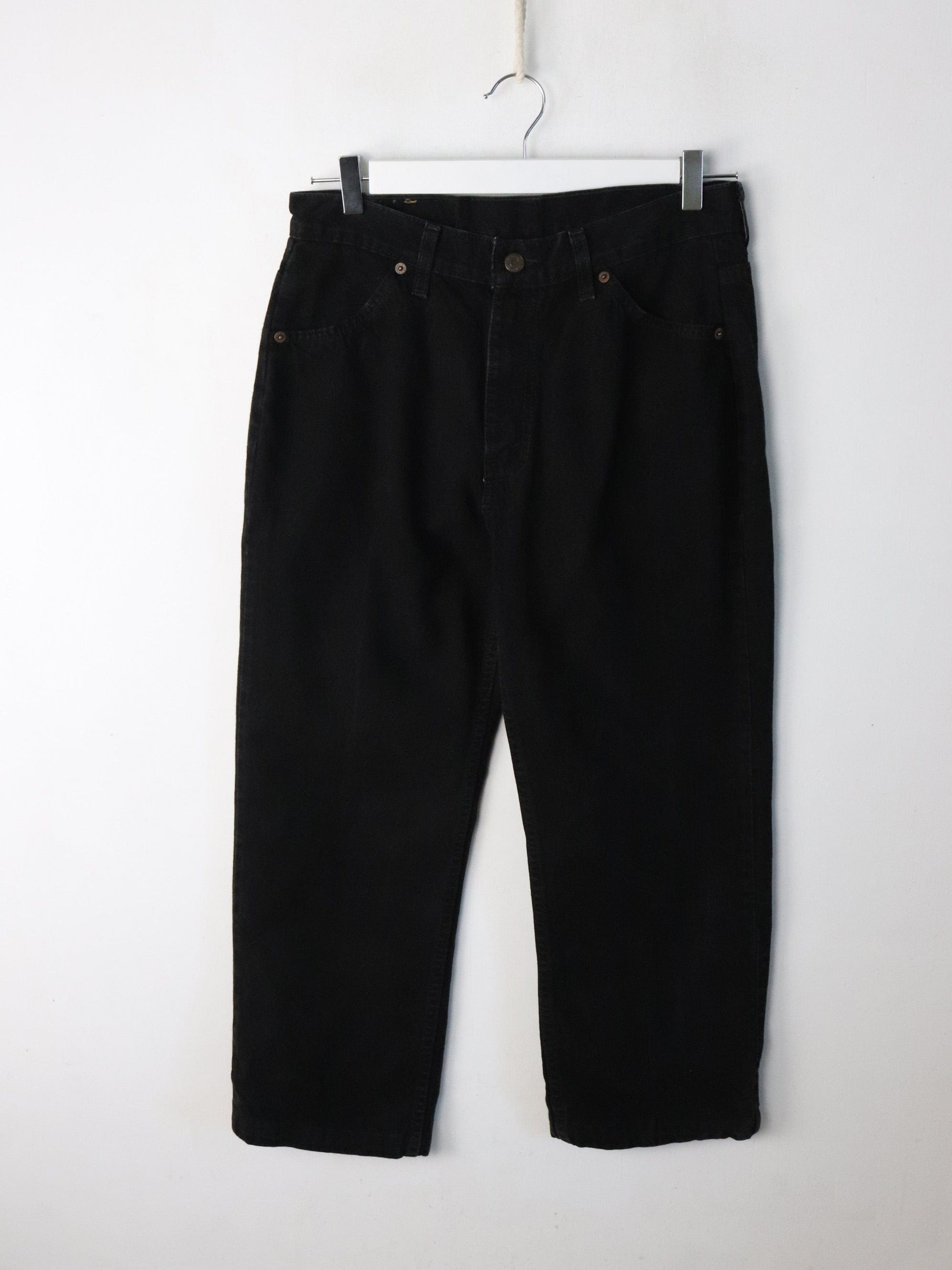 Vintage Levi's Denim Jeans Mens 30 x 26 Black