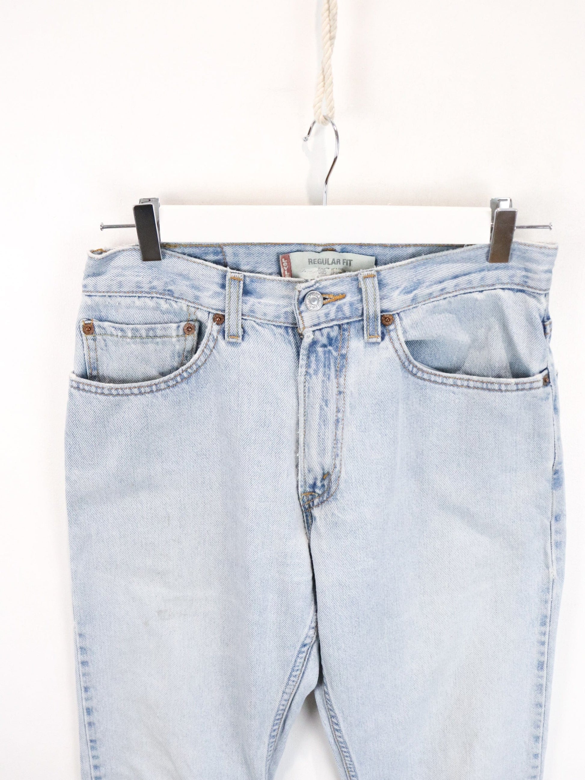 Vintage Levi's Denim Jeans Mens 30 x 33 Blue 505 Regular Fit