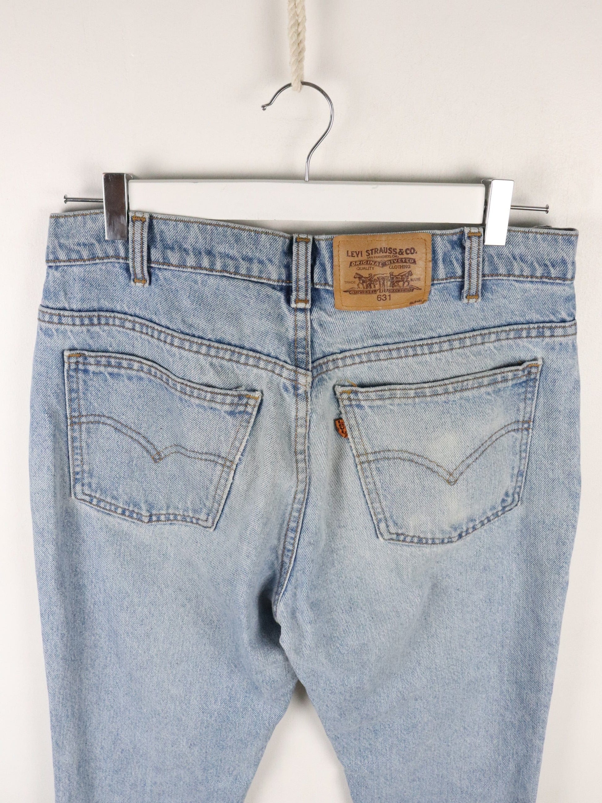 Vintage Levi's Denim Jeans Mens 32 x 31 Blue 631