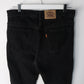 Vintage Levi's Denim Jeans Mens 34 x 32 Black Bootcut from propervintagecanada