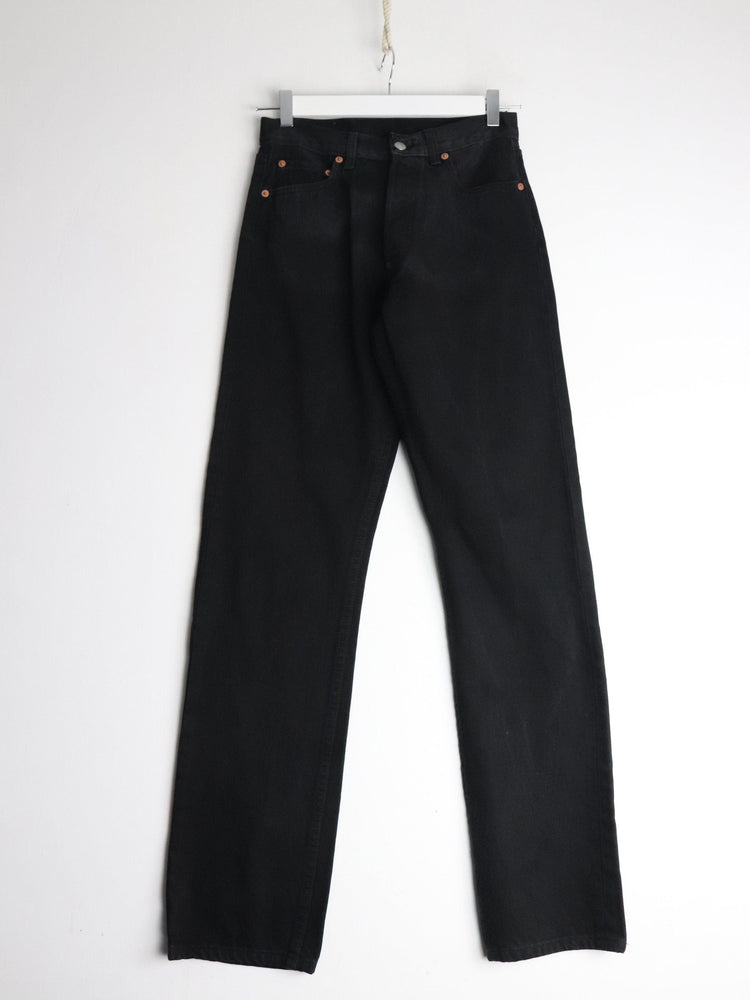 Vintage Levi's Pants Mens 26 x 32 Black Denim Jeans from propervintagecanada