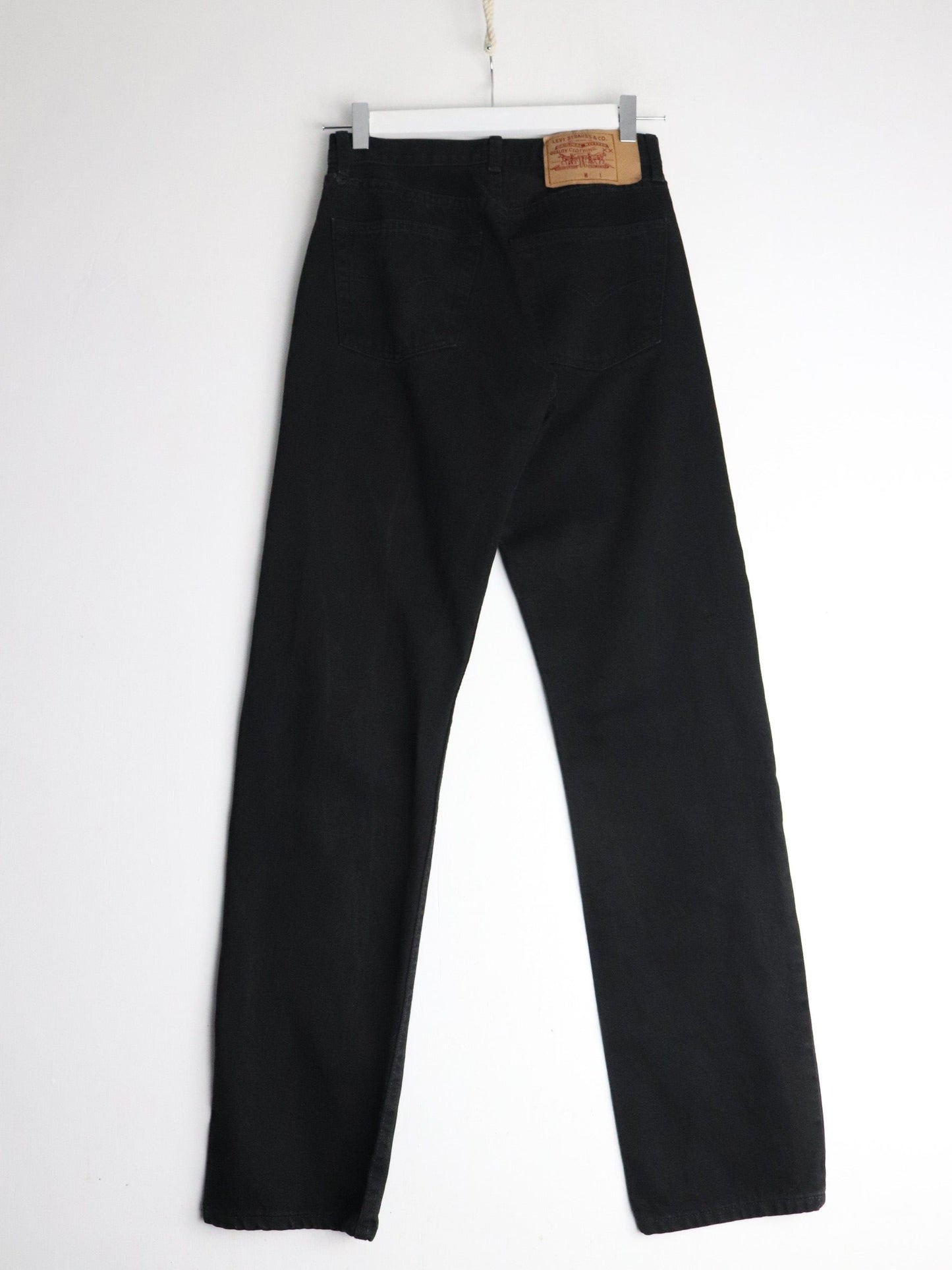 Vintage Levi's Pants Mens 26 x 32 Black Denim Jeans