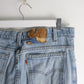 Vintage Levi's Pants Mens 34 x 31 Blue Denim Jeans Relaxed Tapered