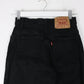 Vintage Levi's Pants Womens 4 Black Denim Jeans 550 Relaxed Tapered 25 x 28 from propervintagecanada