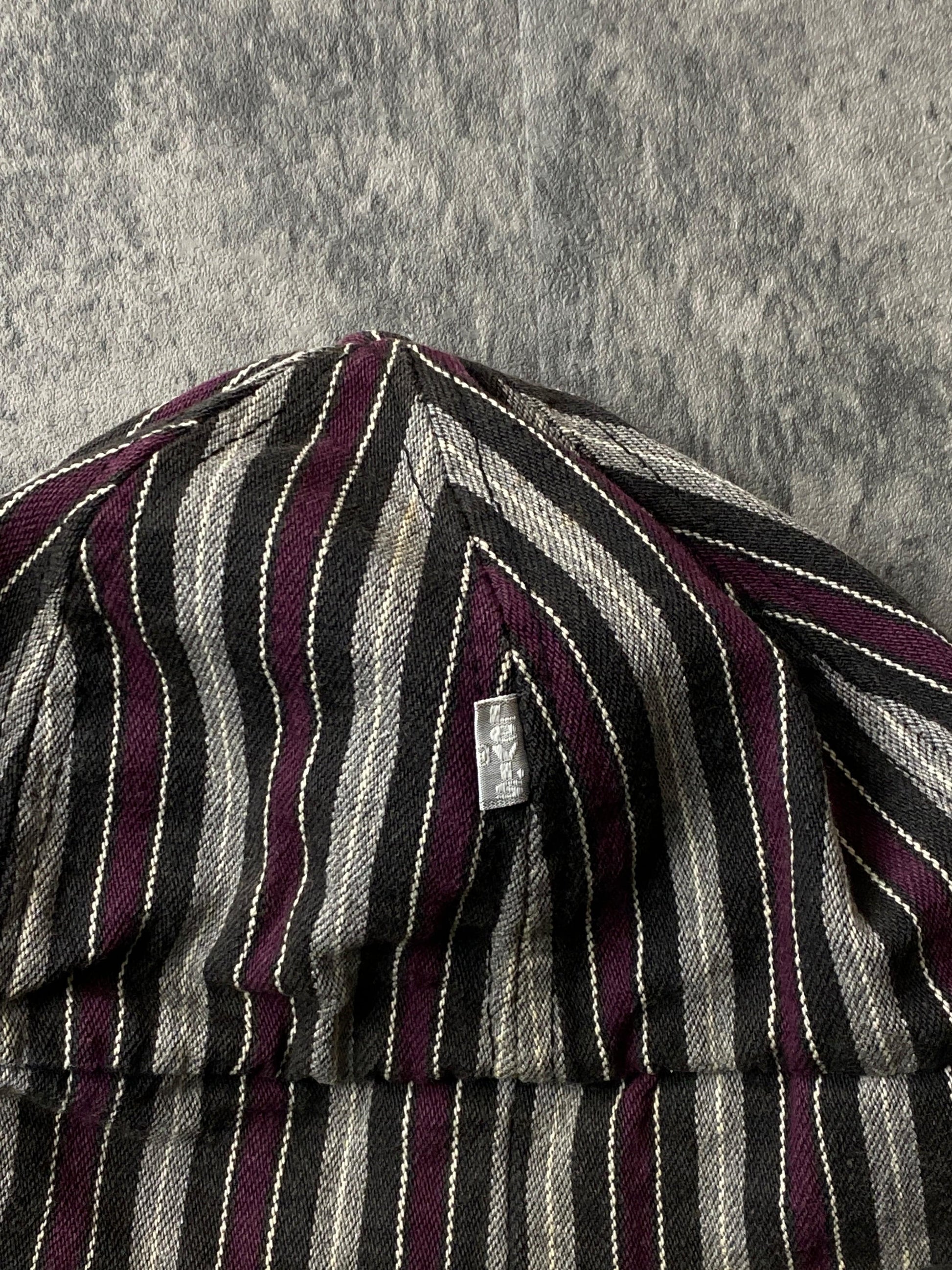 Vintage Levi's SilverTab Hat Cap Adult S/M Grey Brimless from propervintagecanada