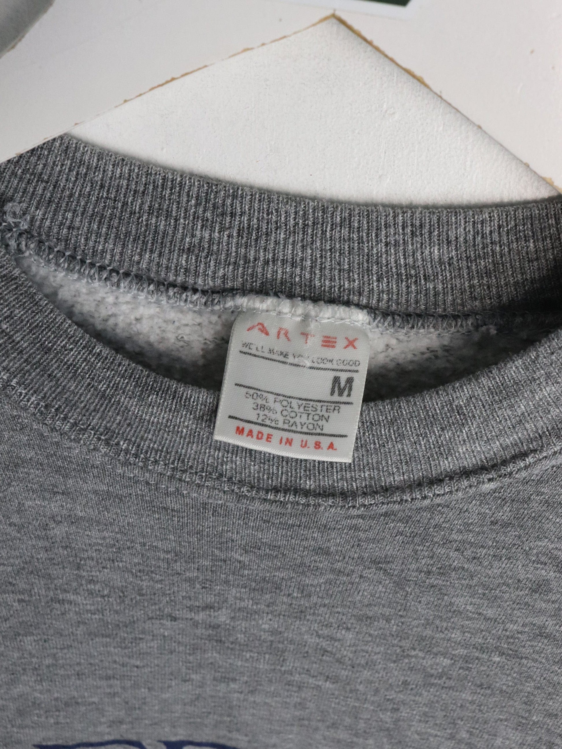 Vintage Liberty University Sweatshirt Mens Small Grey from propervintagecanada