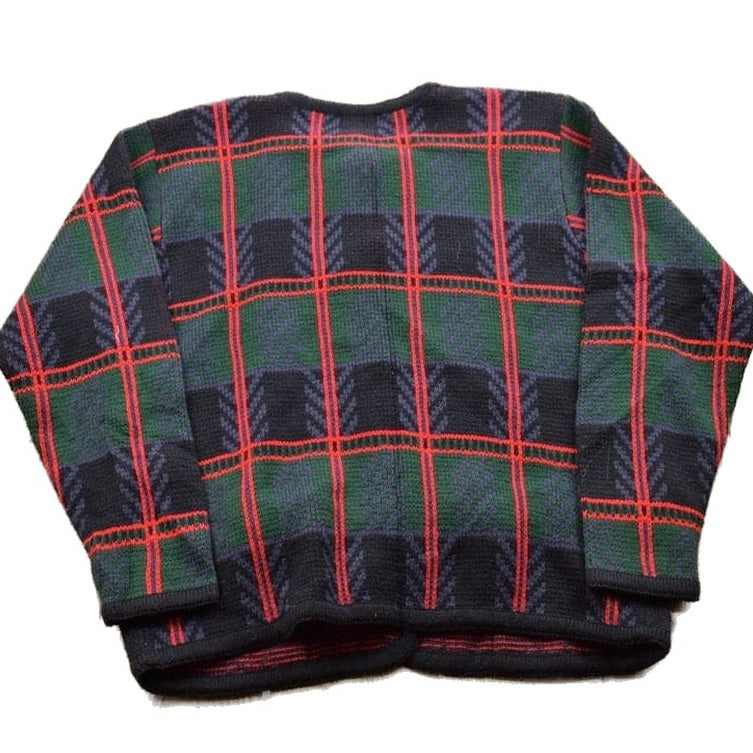 Vintage Liz Baker Plaid Button Up Board Shirt Men's Small from propervintagecanada