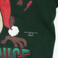 Vintage Looney Tunes T Shirt Mens Large Green Christmas Taz