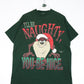 Vintage Looney Tunes T Shirt Mens Large Green Christmas Taz