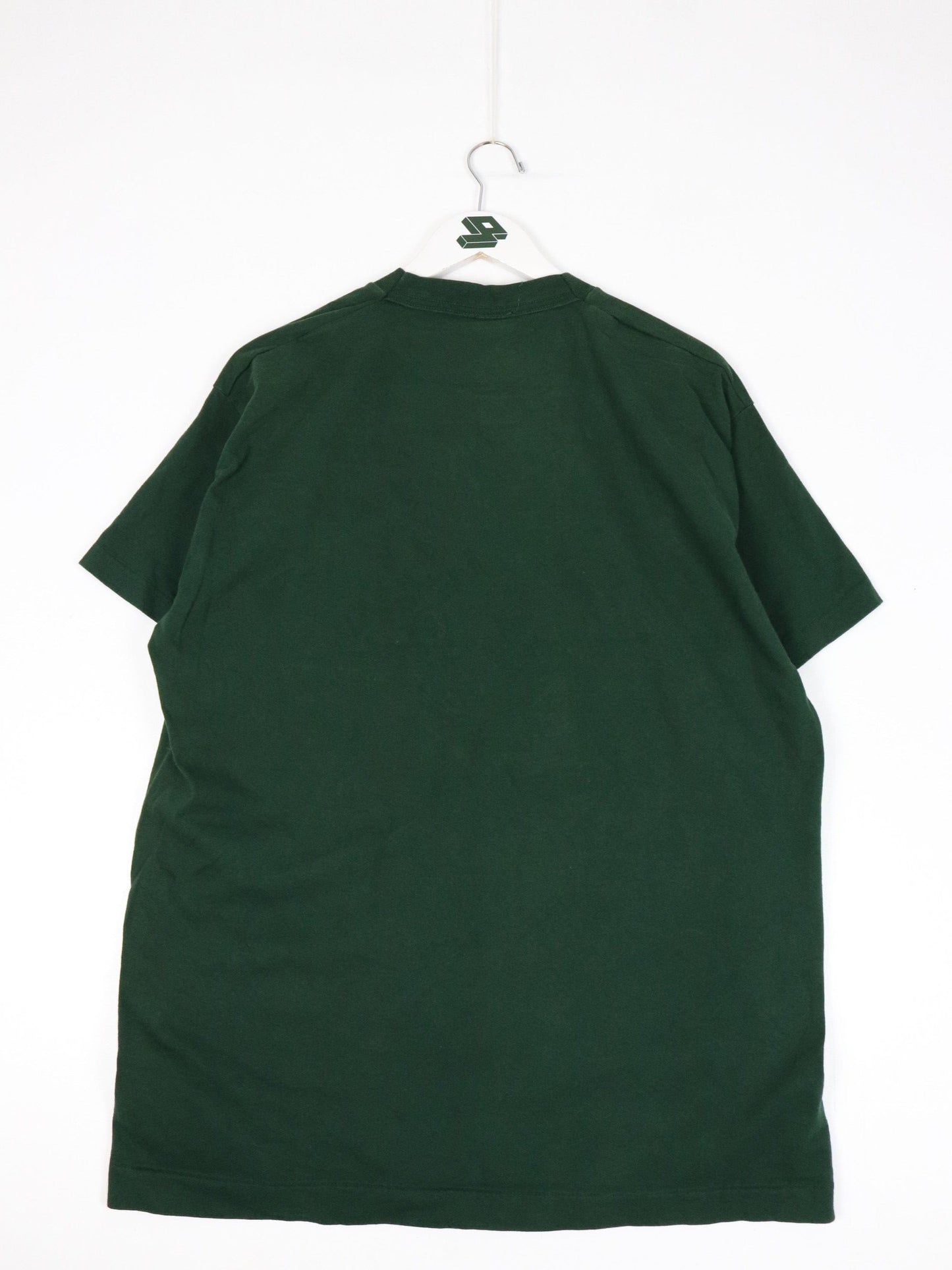 Vintage Looney Tunes T Shirt Mens Large Green Christmas Taz