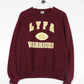 Vintage Lyfa Warriors Sweatshirt Mens Medium Red Football