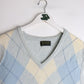 Vintage Lyle & Scott Knit Sweater Mens Large Wool Vest from propervintagecanada