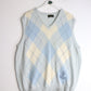 Vintage Lyle & Scott Knit Sweater Mens Large Wool Vest from propervintagecanada