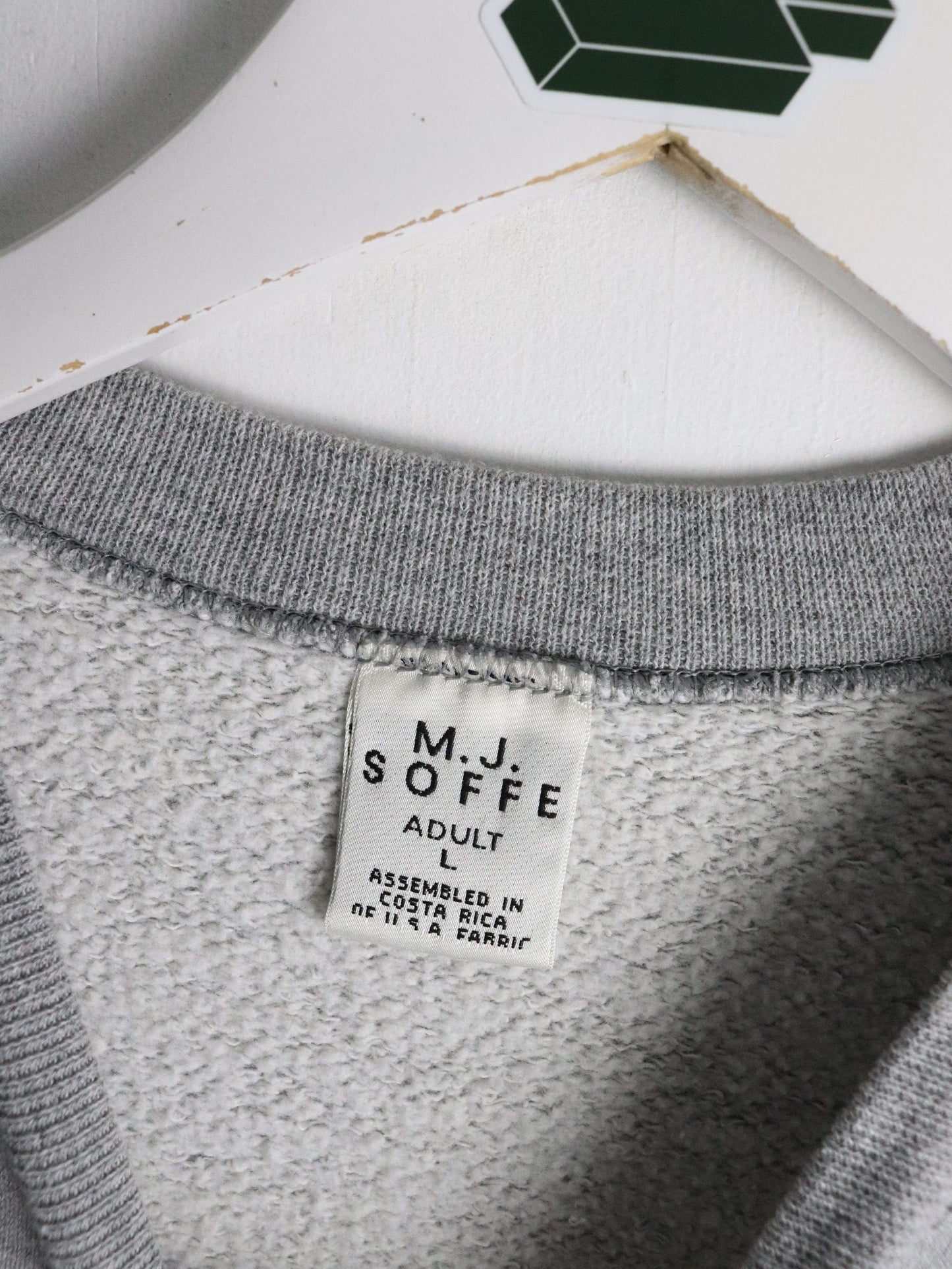 Vintage Macedonia Sweatshirt Mens Large Grey from propervintagecanada