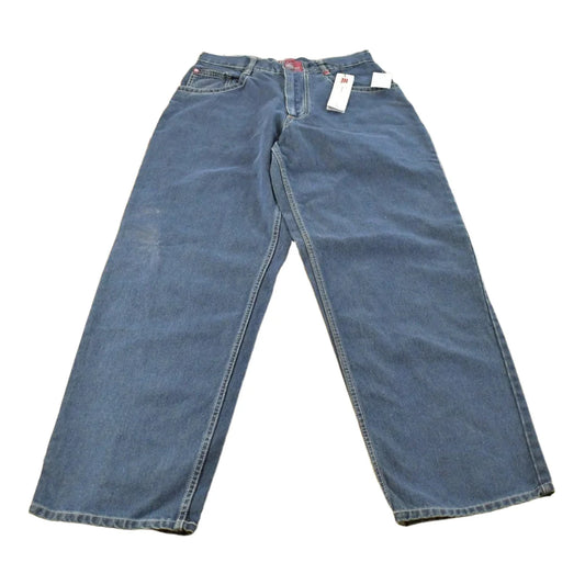 Vintage Makaveli Tupac Denim Jeans Y2K Hip Hop Streetwear (31 x 33 NWT) from propervintagecanada