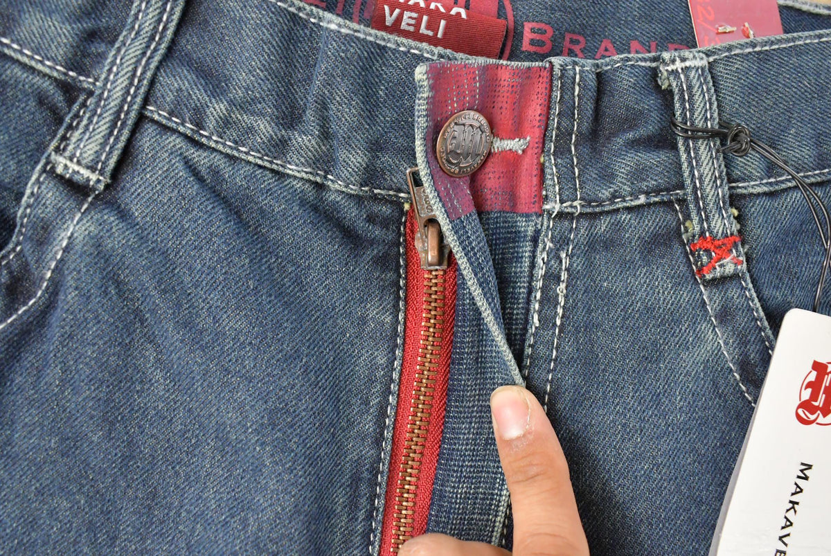 Vintage Makaveli Tupac Denim Jeans Y2K Hip Hop Streetwear (31 x 33 NWT) from propervintagecanada