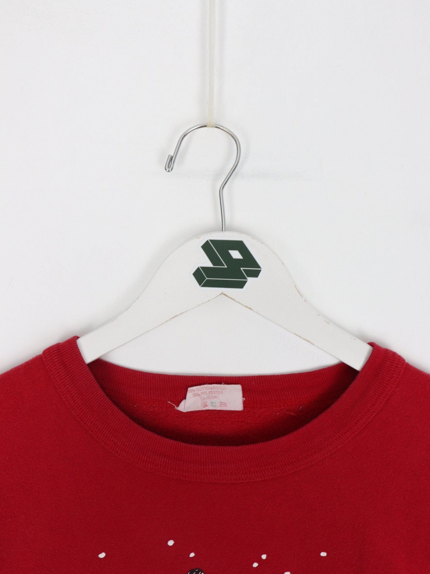 Vintage Marcil Lipman Sweatshirt Fits Adult Small Red Beat Skate from propervintagecanada